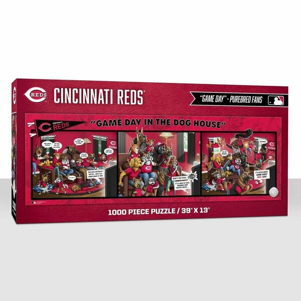 Youthefan MLB Cincinnati Reds Game Day In The Dog House - 1000 Piece 2505787